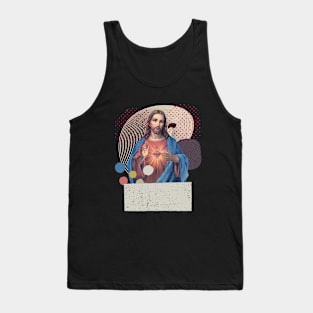 Jesus Abstract Tank Top